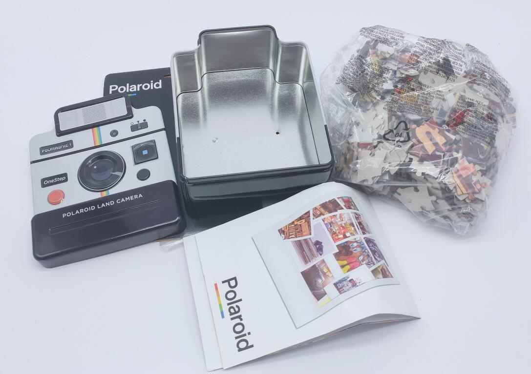 Polaroid Land Camera Puzzle Game 500 Pieces