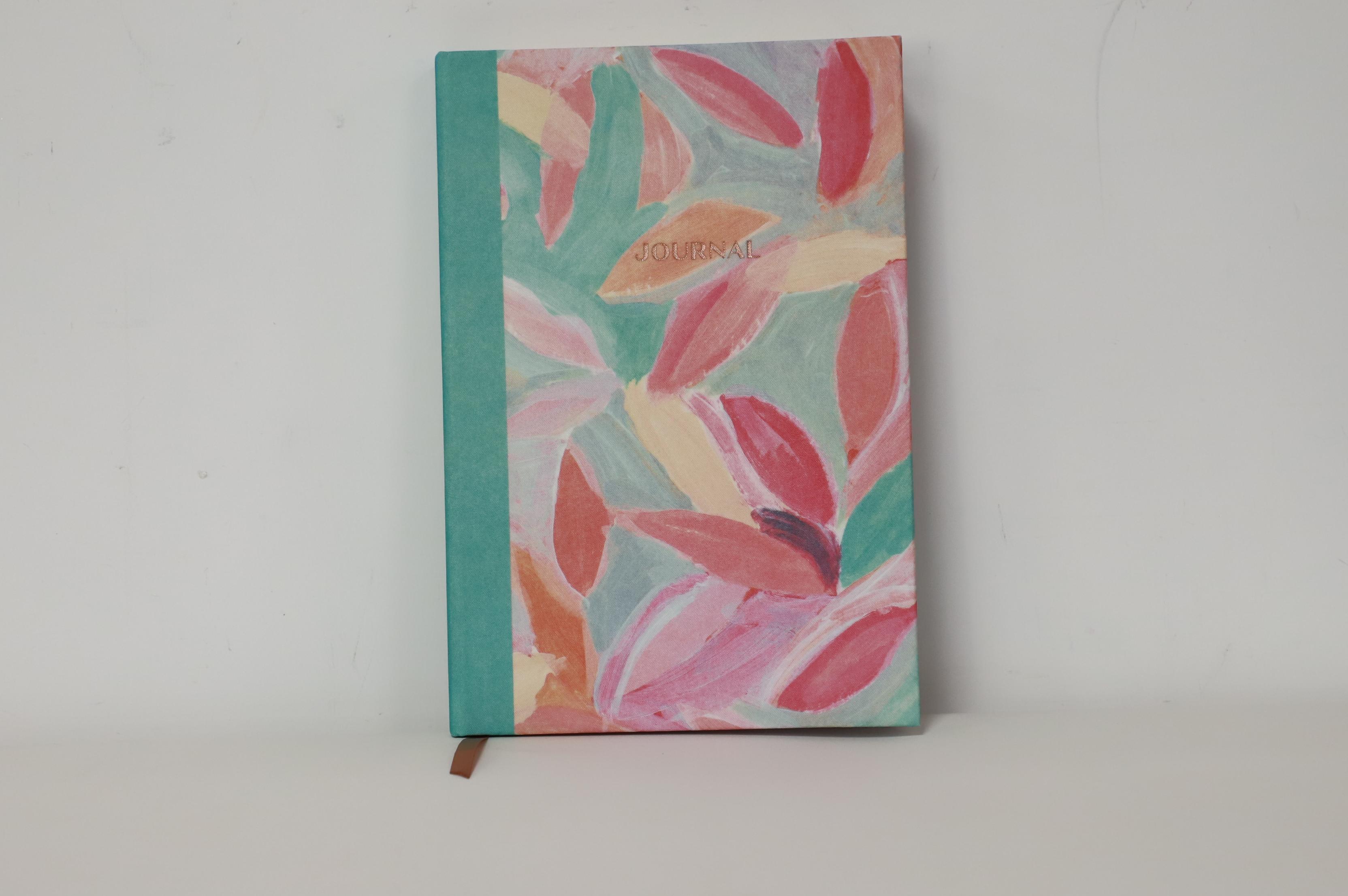 canvas notebook / 5.75 in x 8.5 in