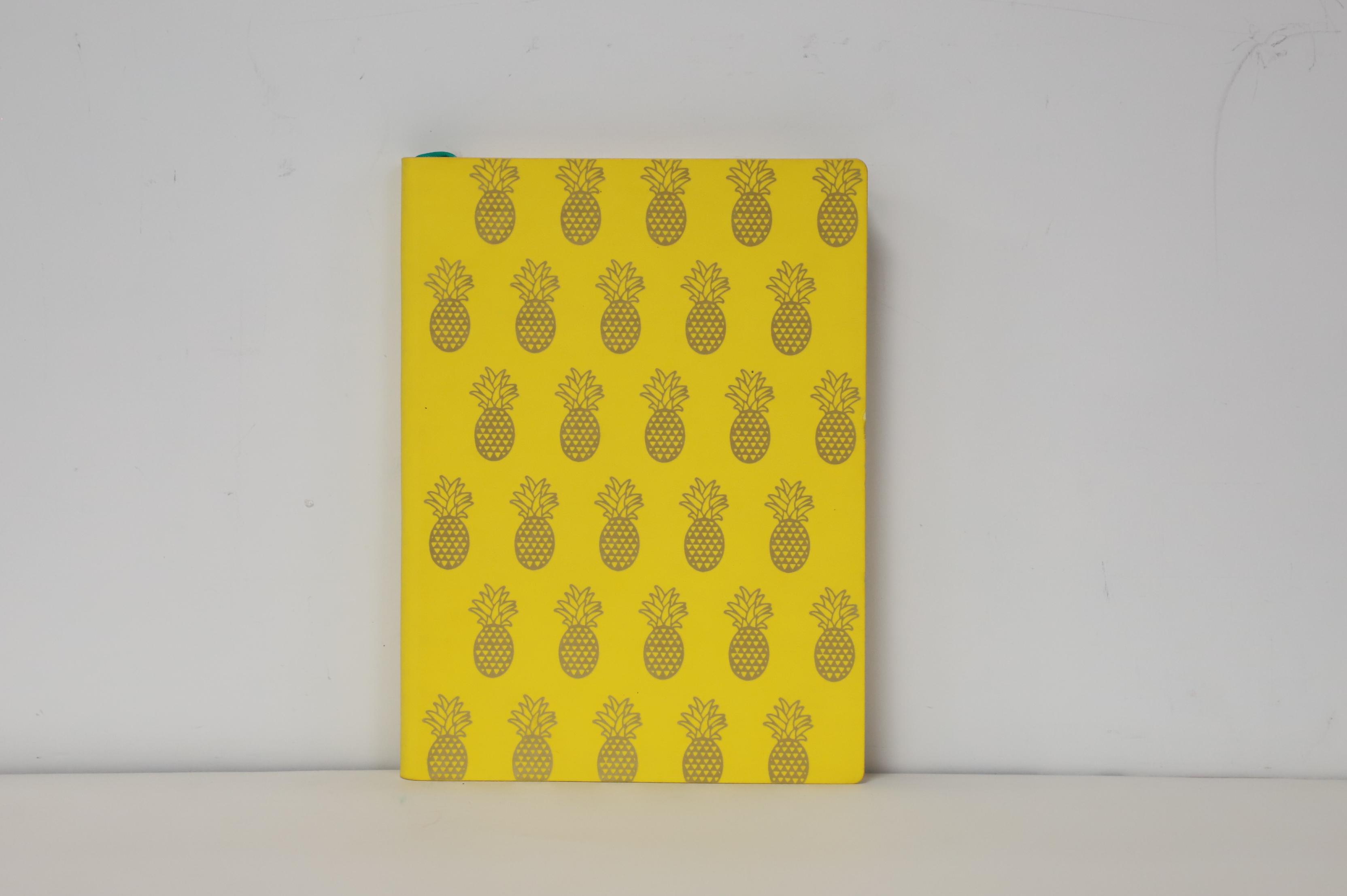 Yellow PU Journal / 5.82 in x 7.91 in