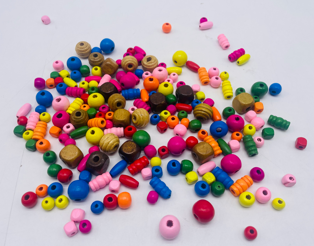 Colorful Wooden Beads